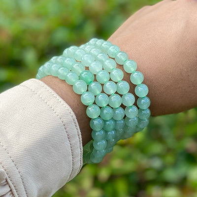 Green Aventurine bracelet (Lucky You) 🍀
