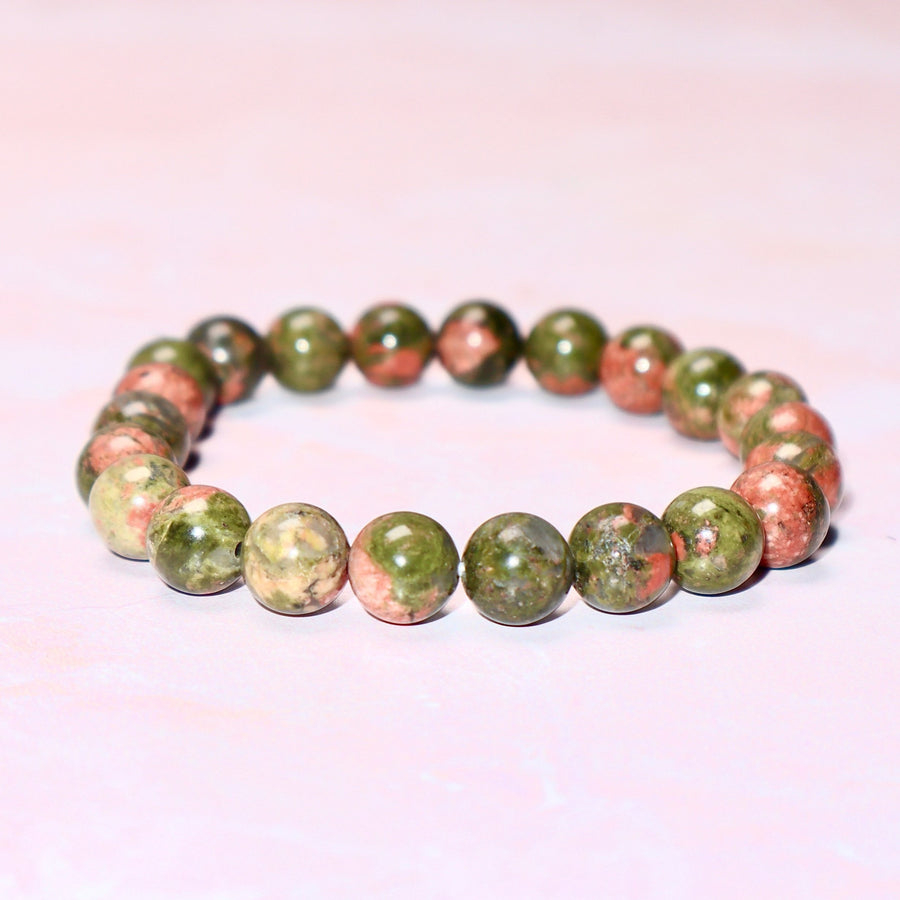 Unakite Bracelet (Spirituality and Love)