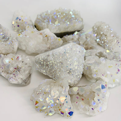 Angel Aura Quartz Cluster