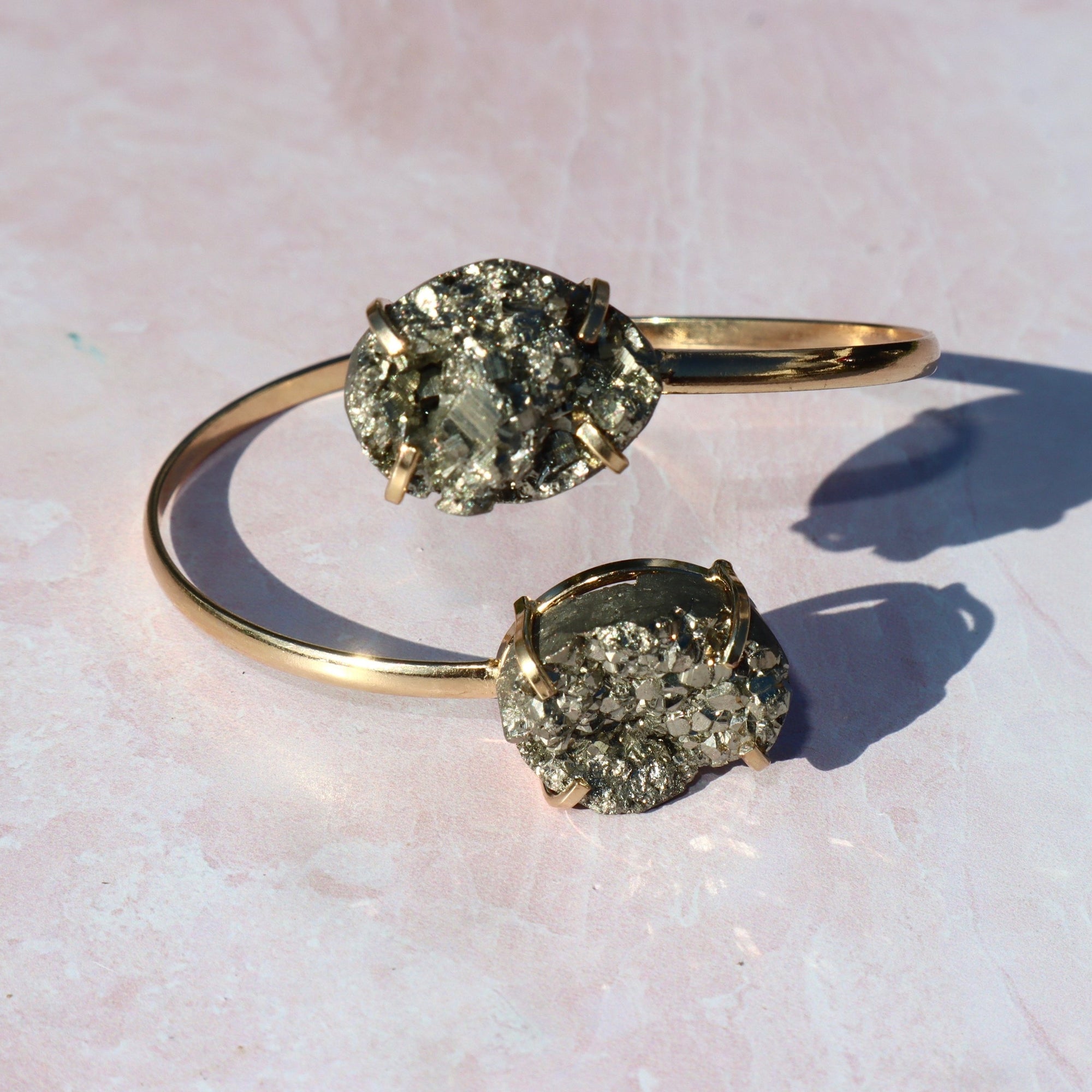 Gold Pyrite Bracelet | Money, Success and Protection