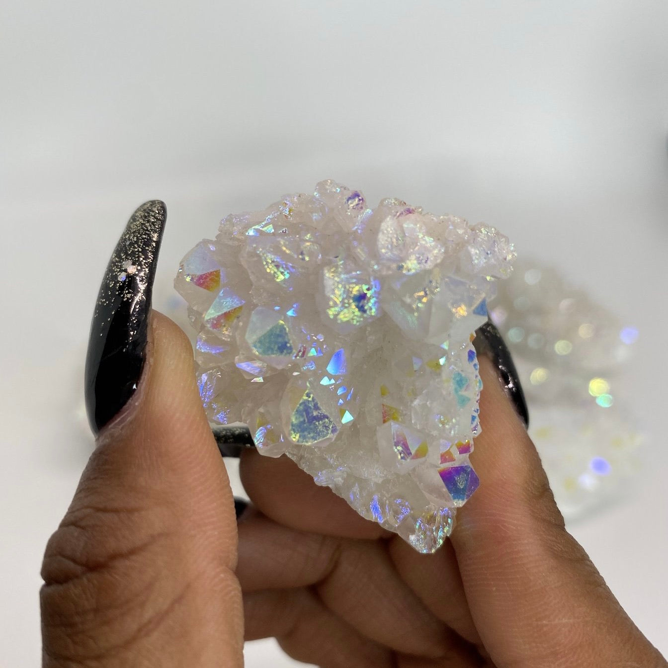 Angel Aura Quartz Cluster