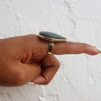 Labradorite Ring (Intuition)