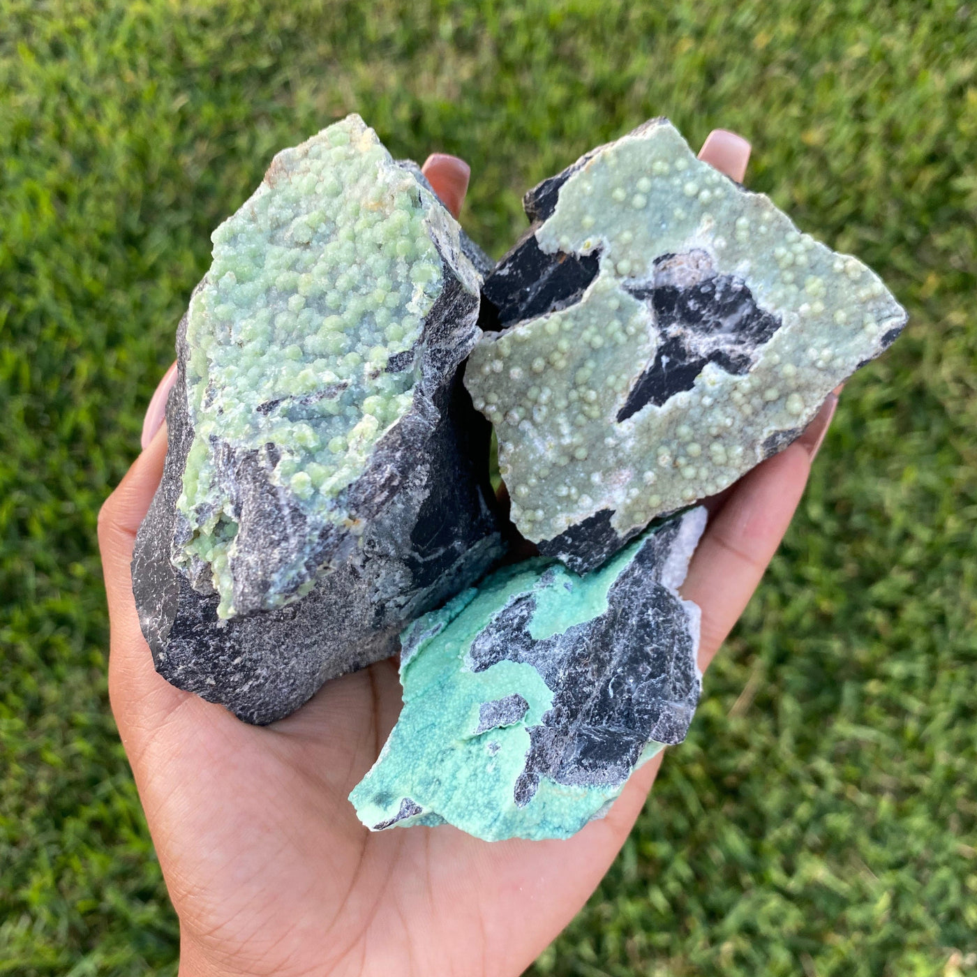 Sparkly Wavelite Chunk (Love and Clarity)