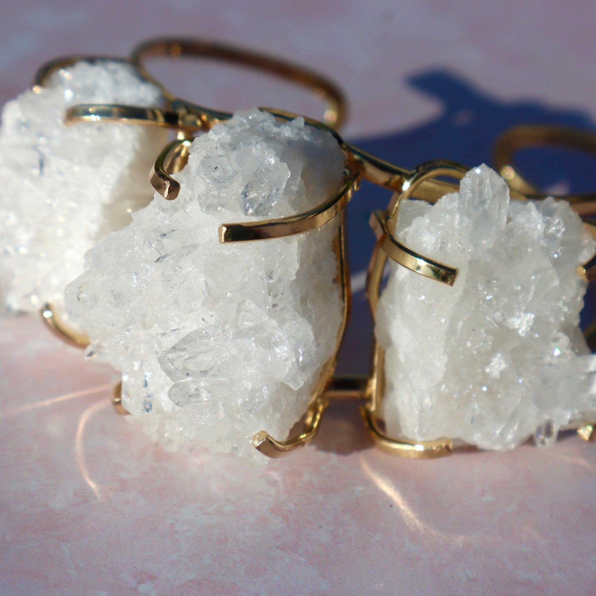Triple Clear Quartz Bracelet | Alignment, Healing & Manifestation
